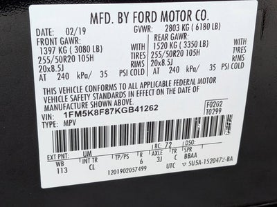 2019 Ford Explorer Limited