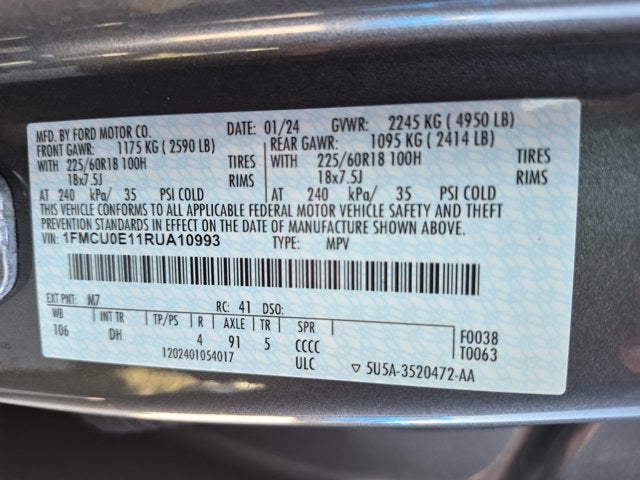 2024 Ford Escape PHEV