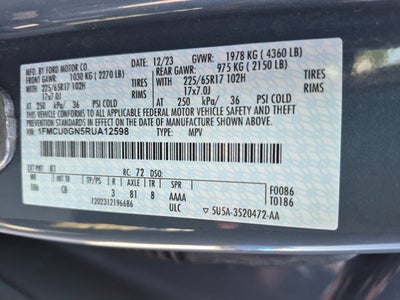 2024 Ford Escape Active