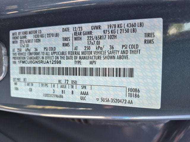 2024 Ford Escape Active