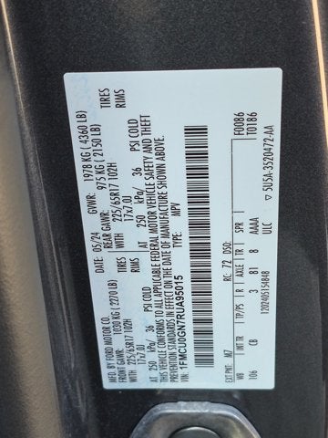 2024 Ford Escape Active