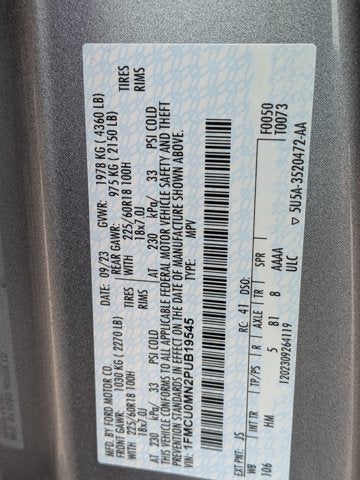 2023 Ford Escape ST-Line