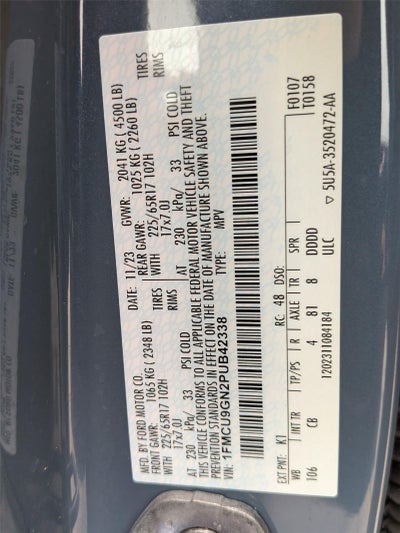 2023 Ford Escape Active