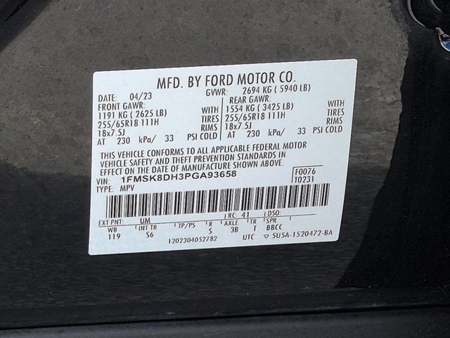 2023 Ford EXPLORER XLT