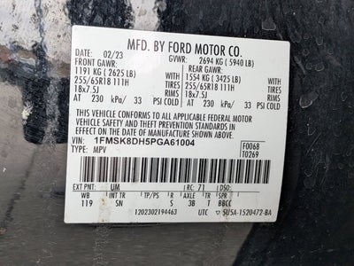 2023 Ford Explorer XLT