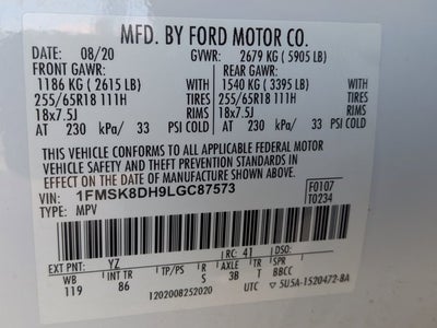 2020 Ford Explorer XLT