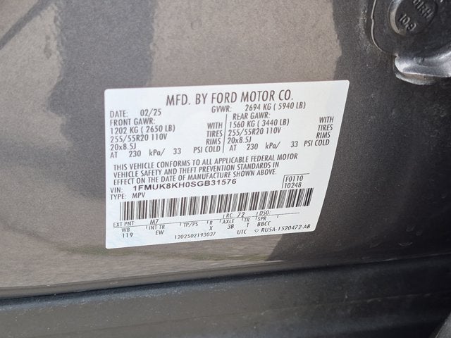 2025 Ford Explorer ST-Line
