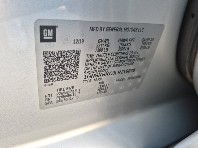 2020 Chevrolet Tahoe LT