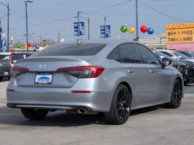 2022 Honda Civic Sedan Sport
