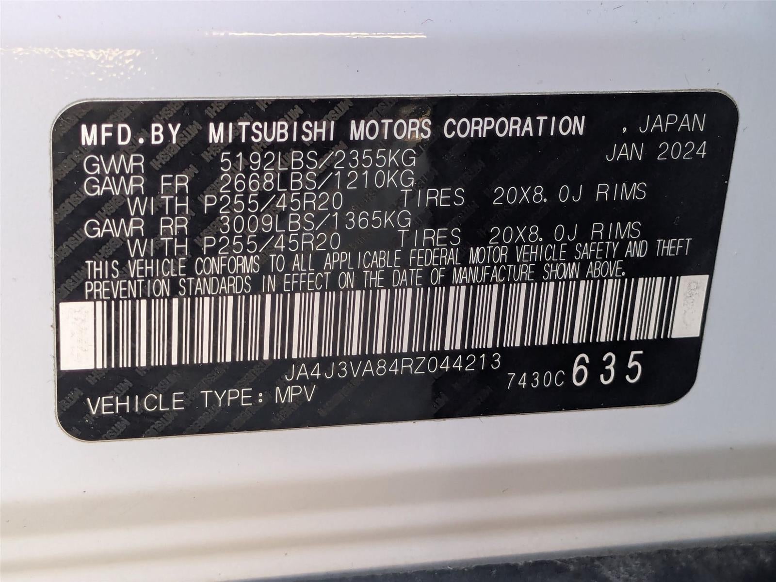 2024 Mitsubishi Outlander SE