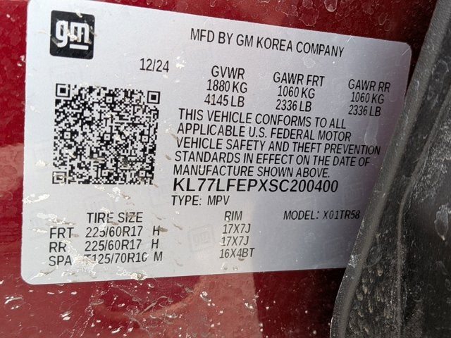 2025 Chevrolet Trax LS