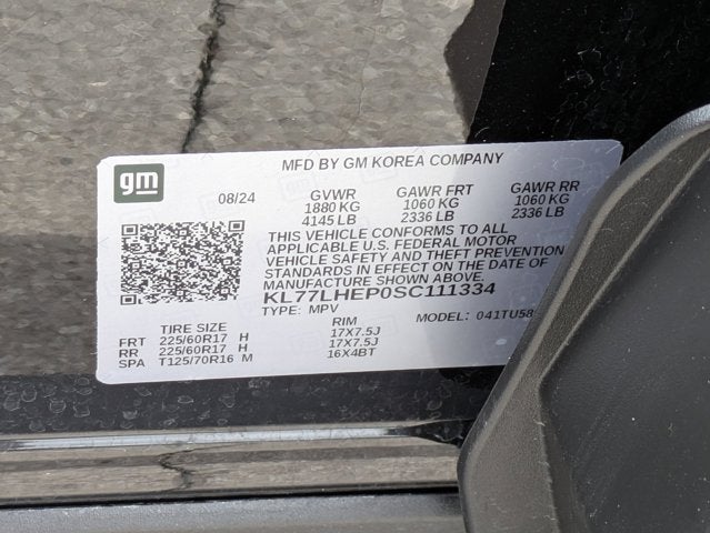 2025 Chevrolet Trax LT